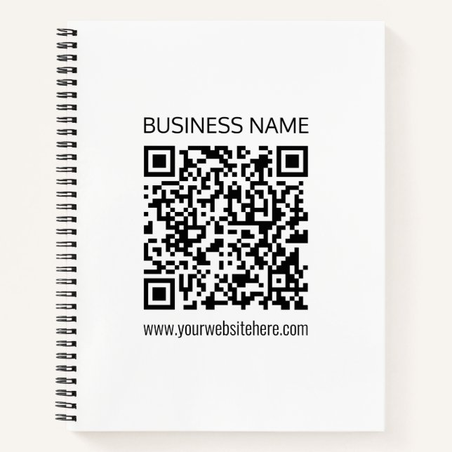 Carnet Créer un code QR professionnel instantanément et a (Devant)