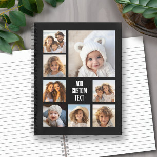 Carnet Créer un collage photo personnalisé avec 8 photo