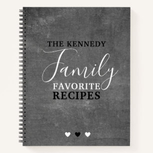 Carnet Créer Votre Propre Famille Recettes Favorites Tabl