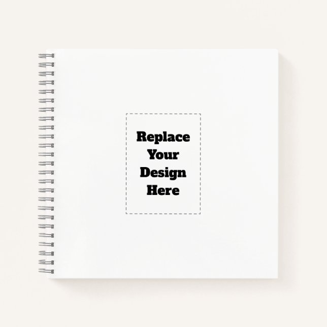 Carnet Créez votre propre blanc  (Devant)