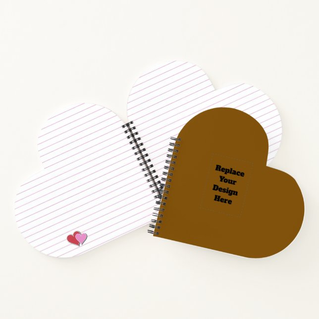 Carnet Créez Votre Propre Brun (Intérieur)