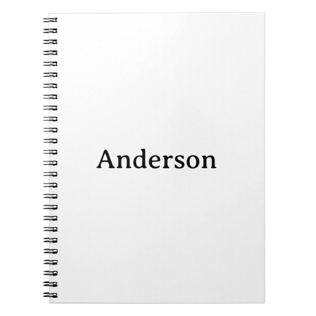 Carnet Créez votre propre classique 6,5" x 8,75"  (Devant)