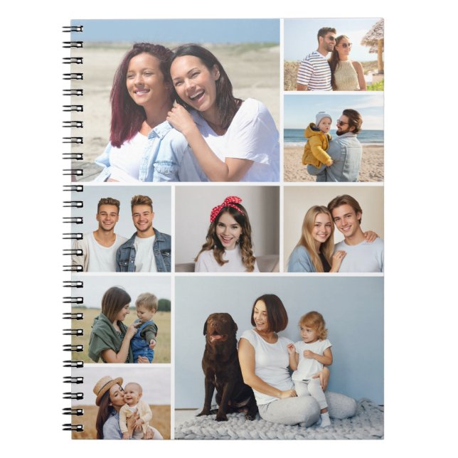 Carnet Créez votre propre collage de 9 photos (Devant)