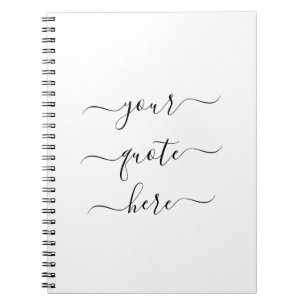 Carnet Créez votre propre devis personnalisé Script éléga