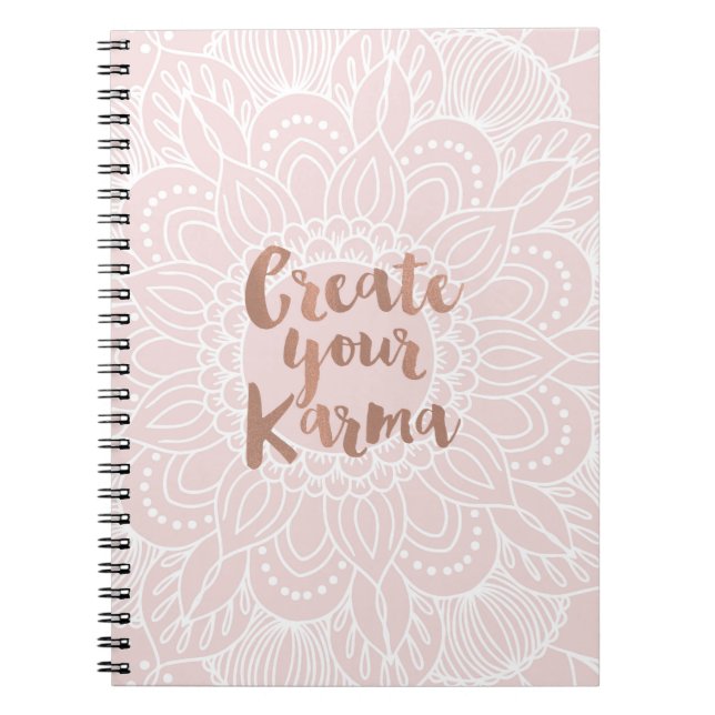 Carnet Créez votre propre Karma (Devant)