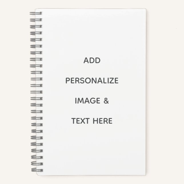 Carnet Créez Votre Propre Personnalisation (Recto)
