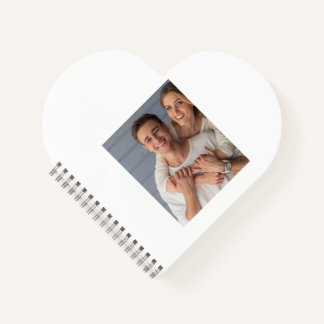 Carnet Créez votre propre photo de couple personnalisée