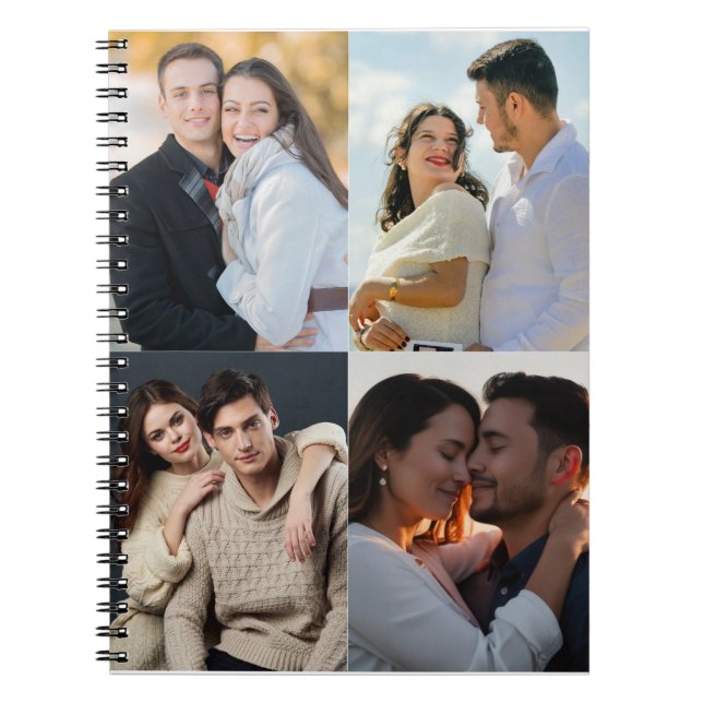 Carnet Créez Votre Propre Spirale De Collage Photo Profes (Devant)