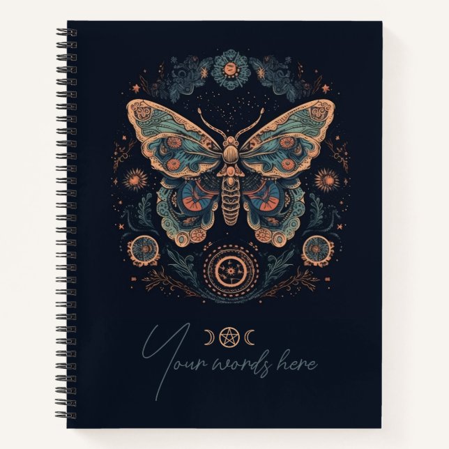 Carnet Créez Votre Propre Totem de Papillon Céleste de St (Devant)