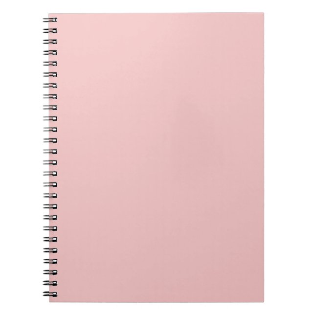Carnet Crème fraise en couleur vive Impression, rose past (Devant)