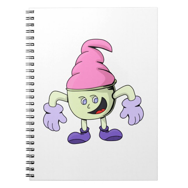 Carnet Crème glacée (Devant)
