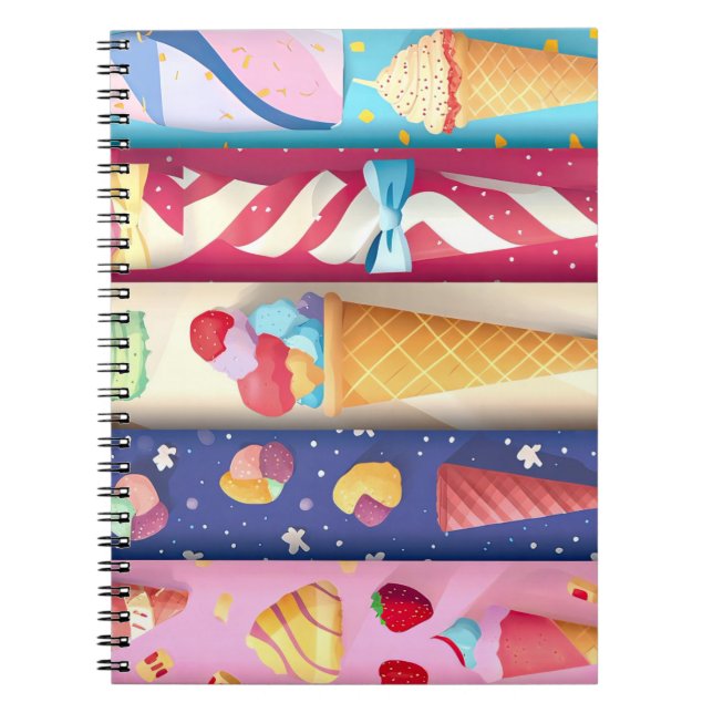 Carnet Crème Glacée (Devant)