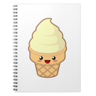 Carnet Crème glacée de Kawaii