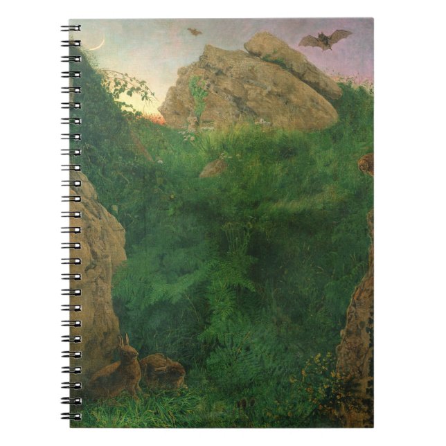 Carnet Crépuscule (huile) (Devant)