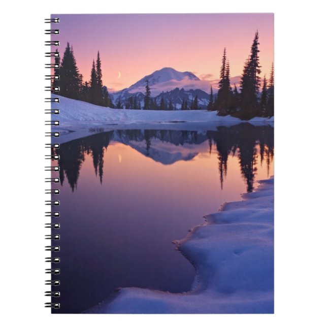 Carnet Crépuscule, Tarn et croissant de lune (Devant)