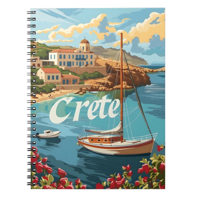 Carnet Crète Vintage (Devant)