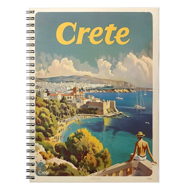 Carnet Crète Vintage (Devant)