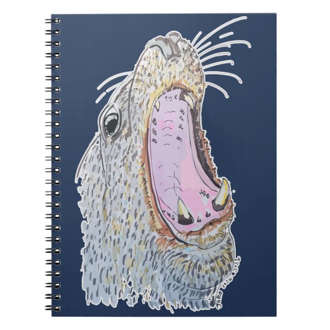 Carnet Cri de phoque (Devant)