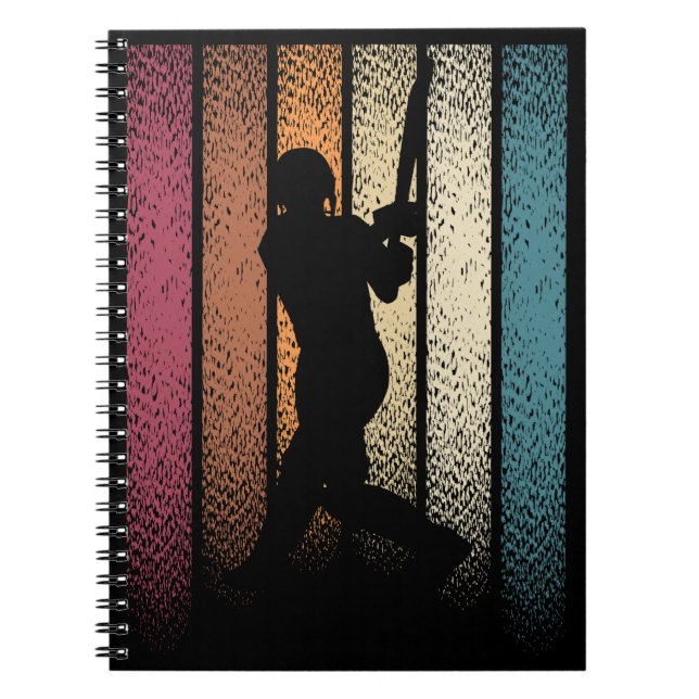 Carnet Cricket Rétro Vintage (Devant)