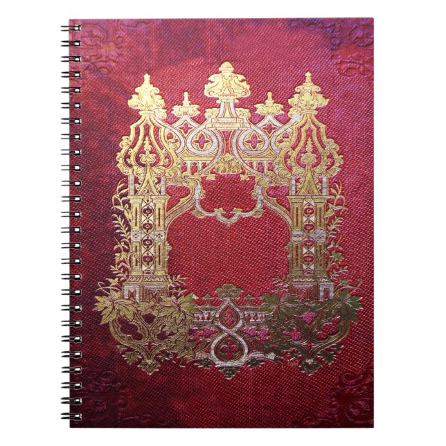 Carnet Crimson à l'encre tombée (Devant)