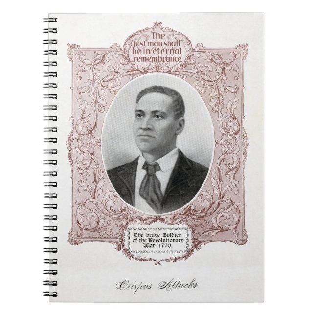 Carnet Crispus Attucks : Martyr de la révolution américai (Devant)