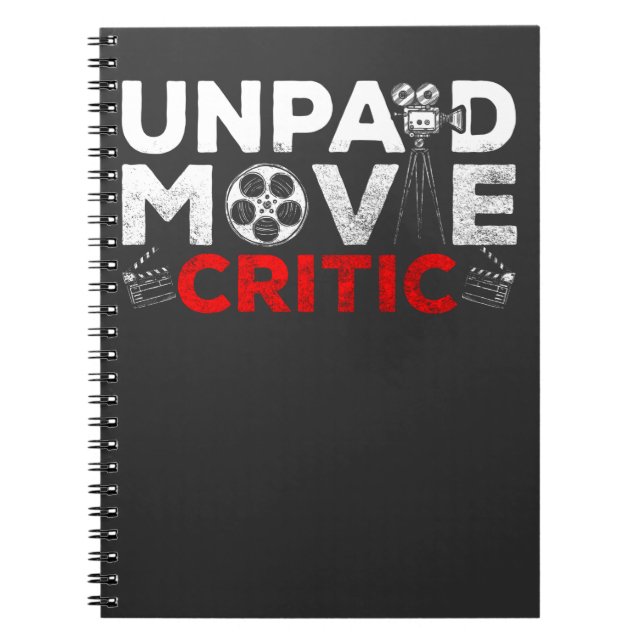 Carnet Critique de cinéma non payé Montre de cinéma (Devant)