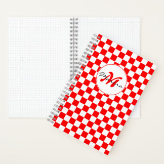 Carnet Croatie | Hrvatska | Monogramme du nom à carreaux