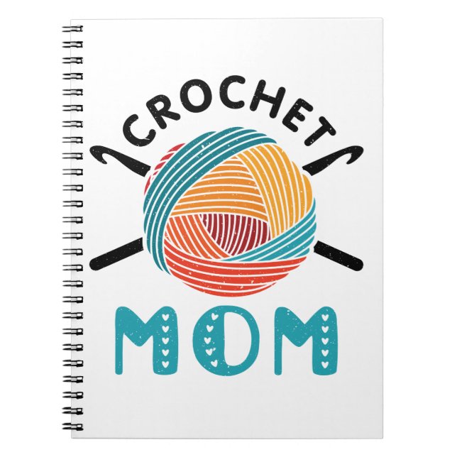 Carnet Crochet Maman Crochet Lover Crochet Femmes Crochet (Devant)