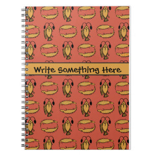 Carnet Crocodile jaune rouge égyptien personnalisé Tribal