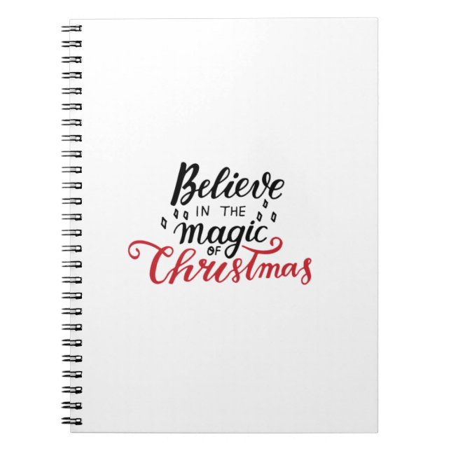 Carnet Croire à la magie de Noël (Devant)