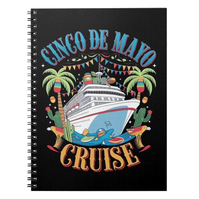 Carnet Croisière Cinco De Mayo Mexique Bateau Mexicain Fi (Devant)