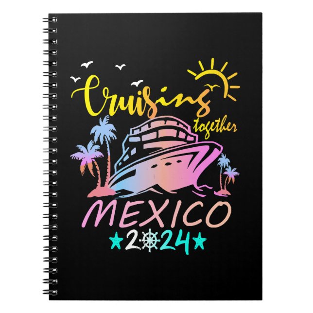 Carnet Croisière de famille au Mexique (Devant)