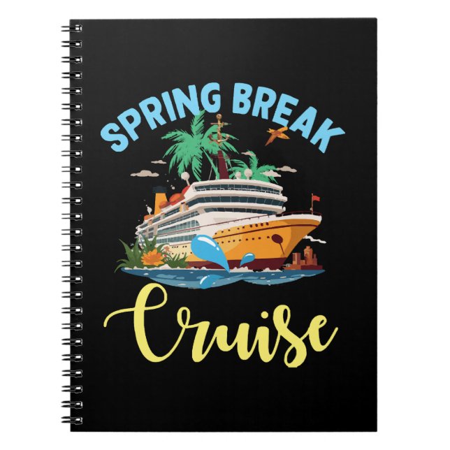 Carnet Croisière de vacances de printemps (Devant)