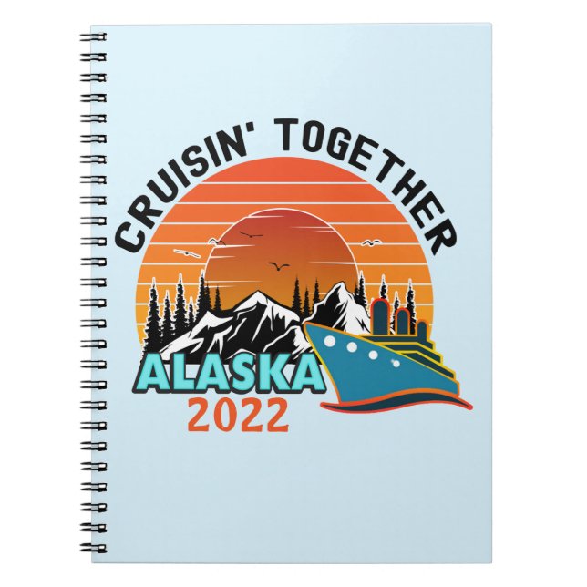 Carnet Croisin Ensemble Alaska Voyage Vacances (Devant)