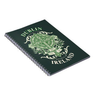 Carnet Croix celtique irlandaise de Dublin