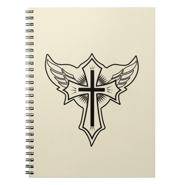 Carnet Croix chrétienne (Devant)