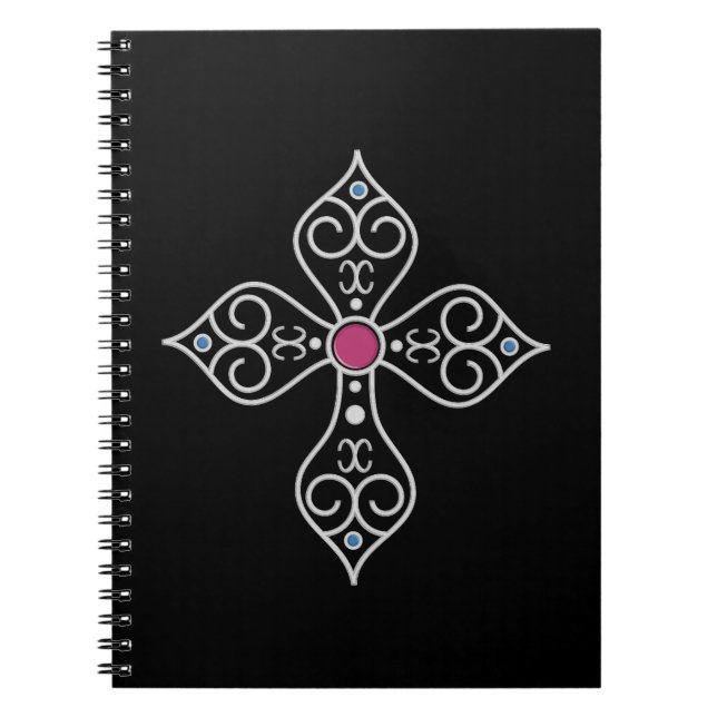 Carnet Croix chrétienne (Devant)