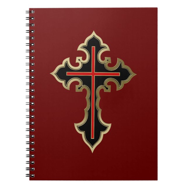 Carnet Croix chrétienne (Devant)