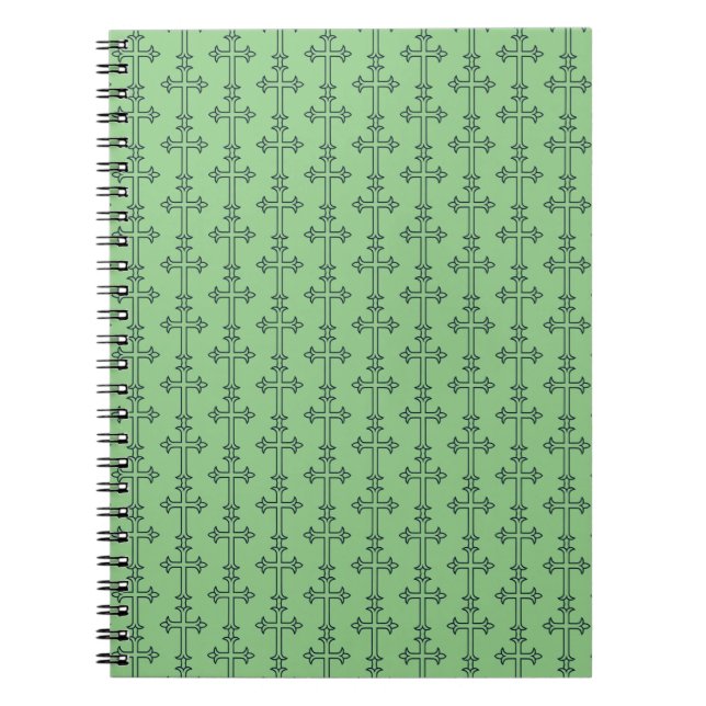 Carnet Croix chrétienne typique (Devant)