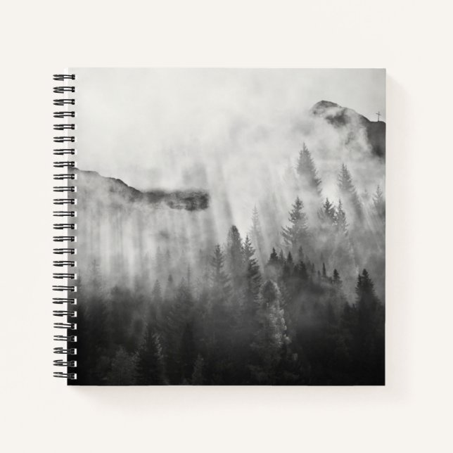 Carnet Croix sur le sommet des monts Foggy (Devant)
