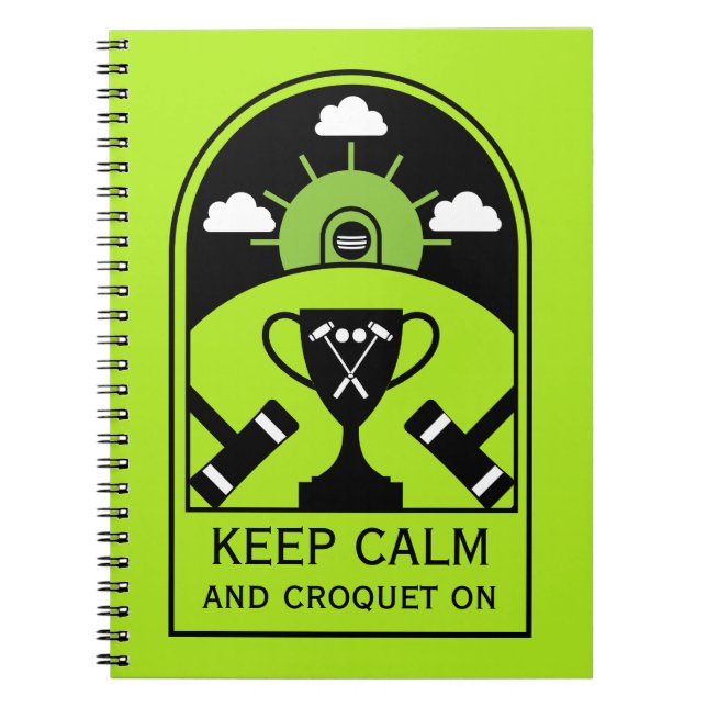Carnet Croquet de pelouse (Devant)