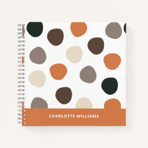 Carnet Croquis Abstrait Boho moderne