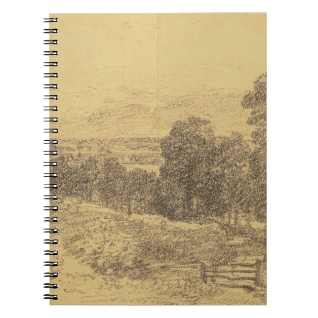 Carnet Croquis de John Constable | pour l'entrée de (Devant)