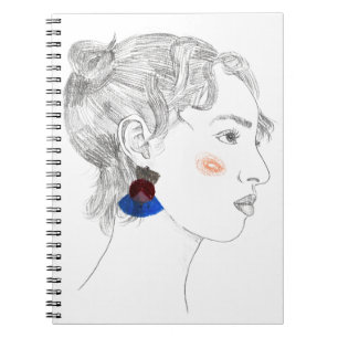 Carnet Croquis de regard - portrait