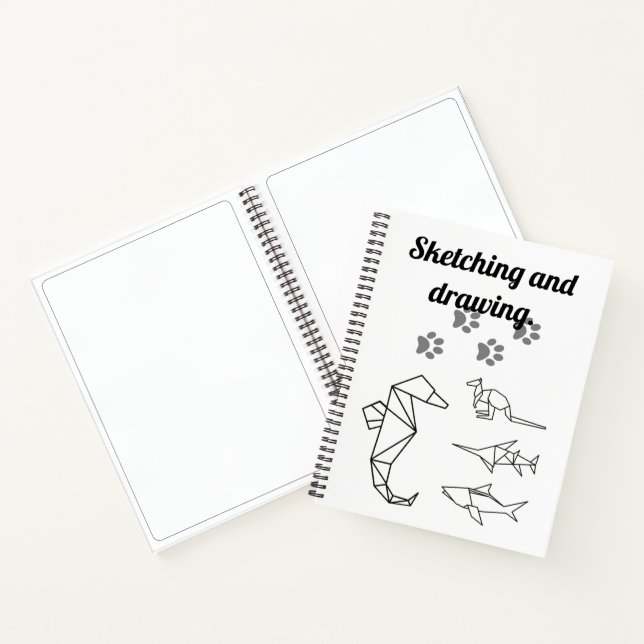 Carnet Croquis et dessin. (Intérieur)