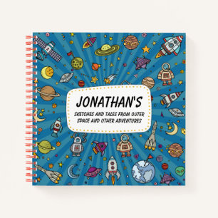 Carnet Croquis et récits de l'espace extra-atmosphérique