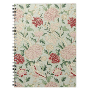 Carnet Cru floral de Pre-Raphaelite de William Morris