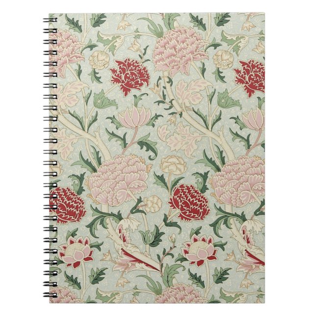 Carnet Cru floral de Pre-Raphaelite de William Morris (Devant)