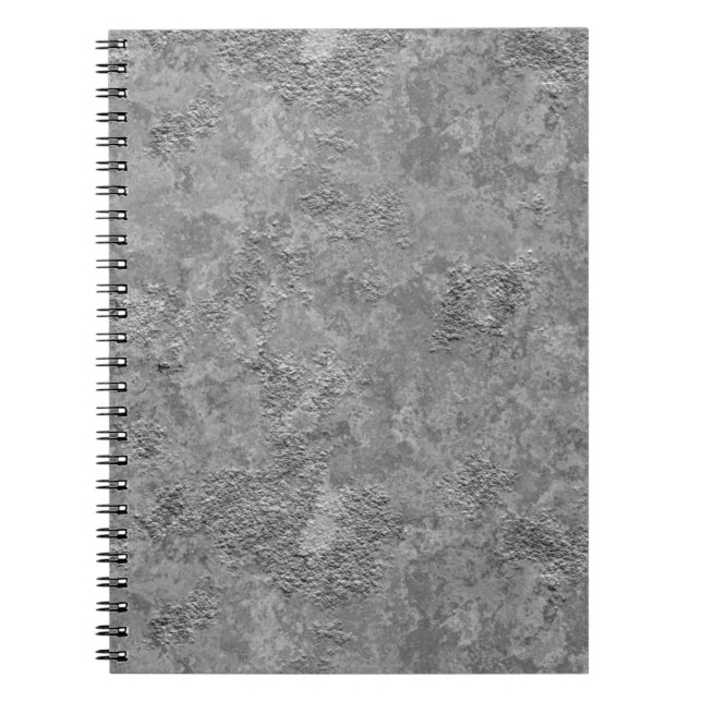 Carnet cru gris de Moquerie-Texture de (Devant)