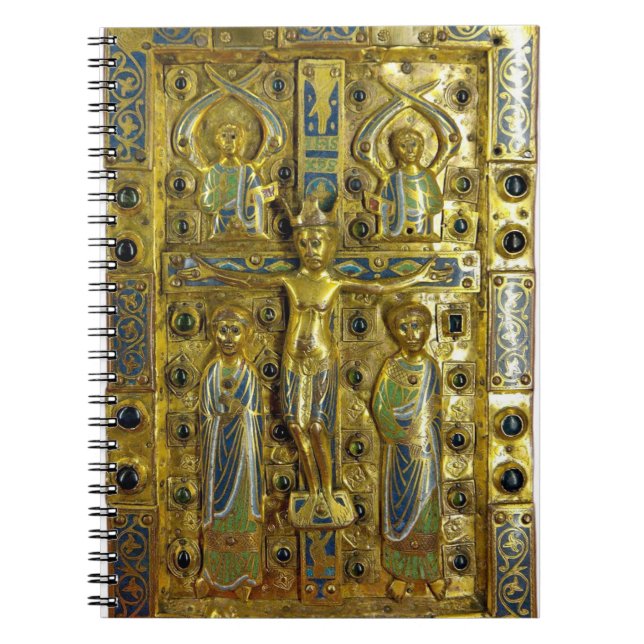 Carnet Crucifixion du Christ, Limoges, 13ème siècle (Devant)